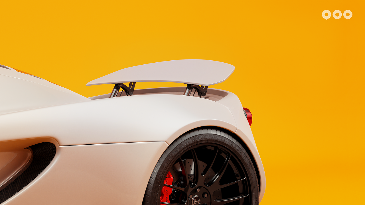 汽车渲染｜Car_Hennessey Venom｜轩尼诗毒液