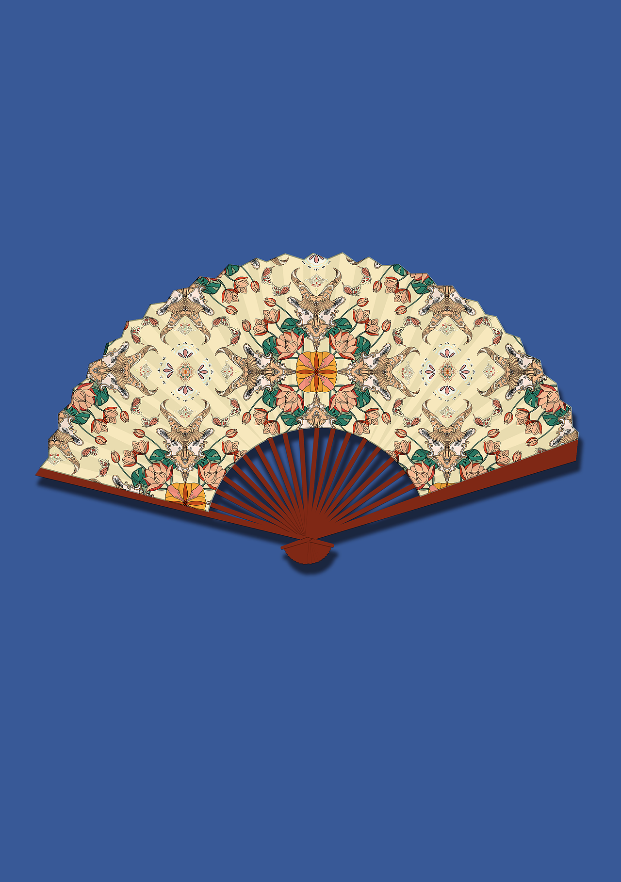 “共生”纹样（图ZMzg0Mzg4Nzgw） - 艺术插画 - 站酷设计师油炸小丸子鸭原创素材 - 站酷ZCOOL