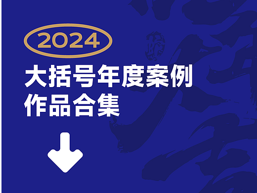 大括号2024年度作品案例合集 包装设计