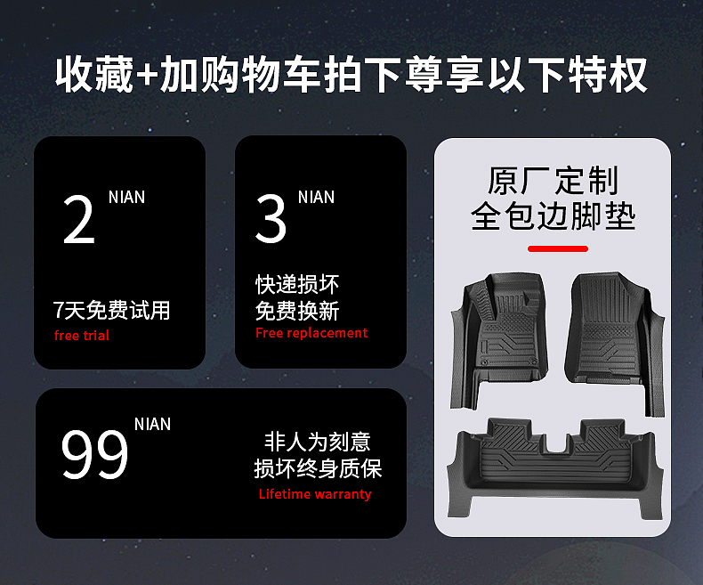 智界r7脚垫建模渲染详情