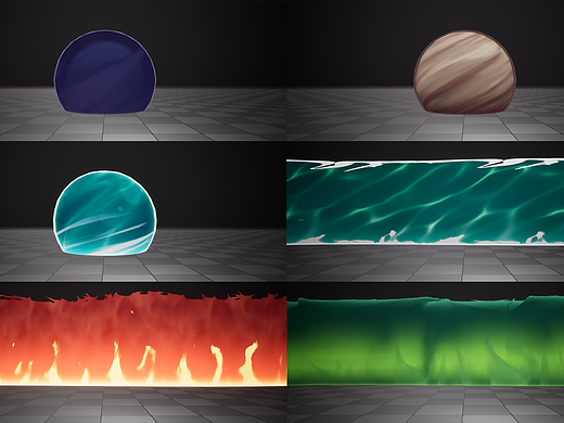 风格化特效材质