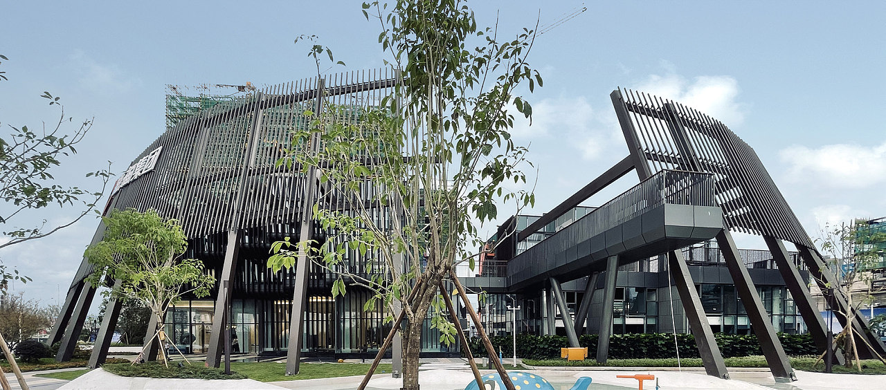 广东江门市嘉福铭著售楼部（图ZMzg0Mzk1NDAw） - 建筑设计 - 站酷设计师江寅_JacksonJ原创素材 - 站酷ZCOOL