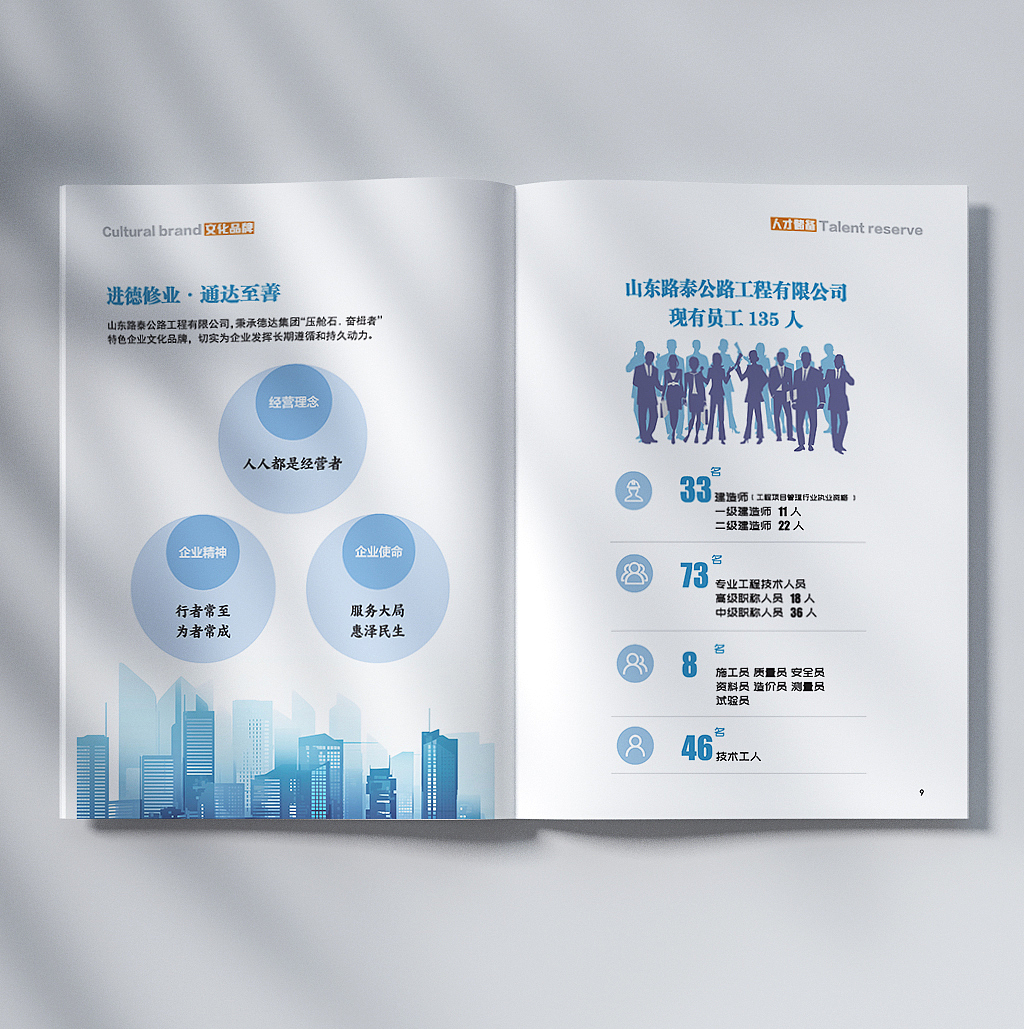 品述文化|路桥工程画册|路桥画册封面设计