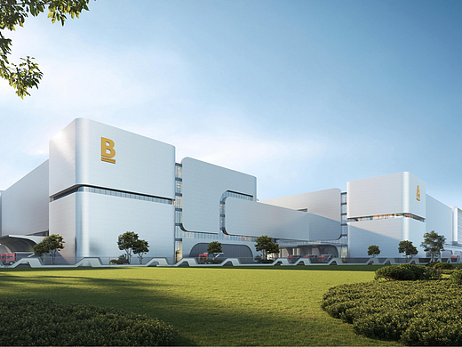 浙江英特石塘医药产业园SU模型下载