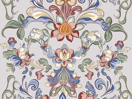 纹样创作（个人主页-ZNzEyODI2ODQ=） - 图案 - 站酷设计师快乐火山星球原创素材 - 站酷ZCOOL