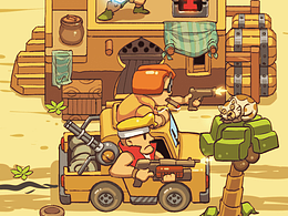 合金弹头 Metal Slug 风格化练习