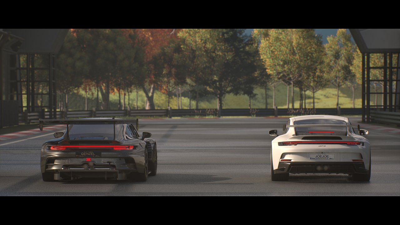 UE practice work - Porsche 911 GT3 x2（图ZMzg0NDI5MzE2） - 机械/交通 - 站酷设计师SleepyJoe原创素材 - 站酷ZCOOL