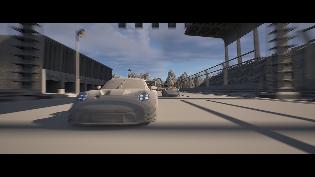 UE practice work - Porsche 911 GT3 x2（图ZMzg0NDI5MzQ0） - 机械/交通 - 站酷设计师SleepyJoe原创素材 - 站酷ZCOOL