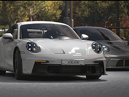 UE practice work - Porsche 911 GT3 x2