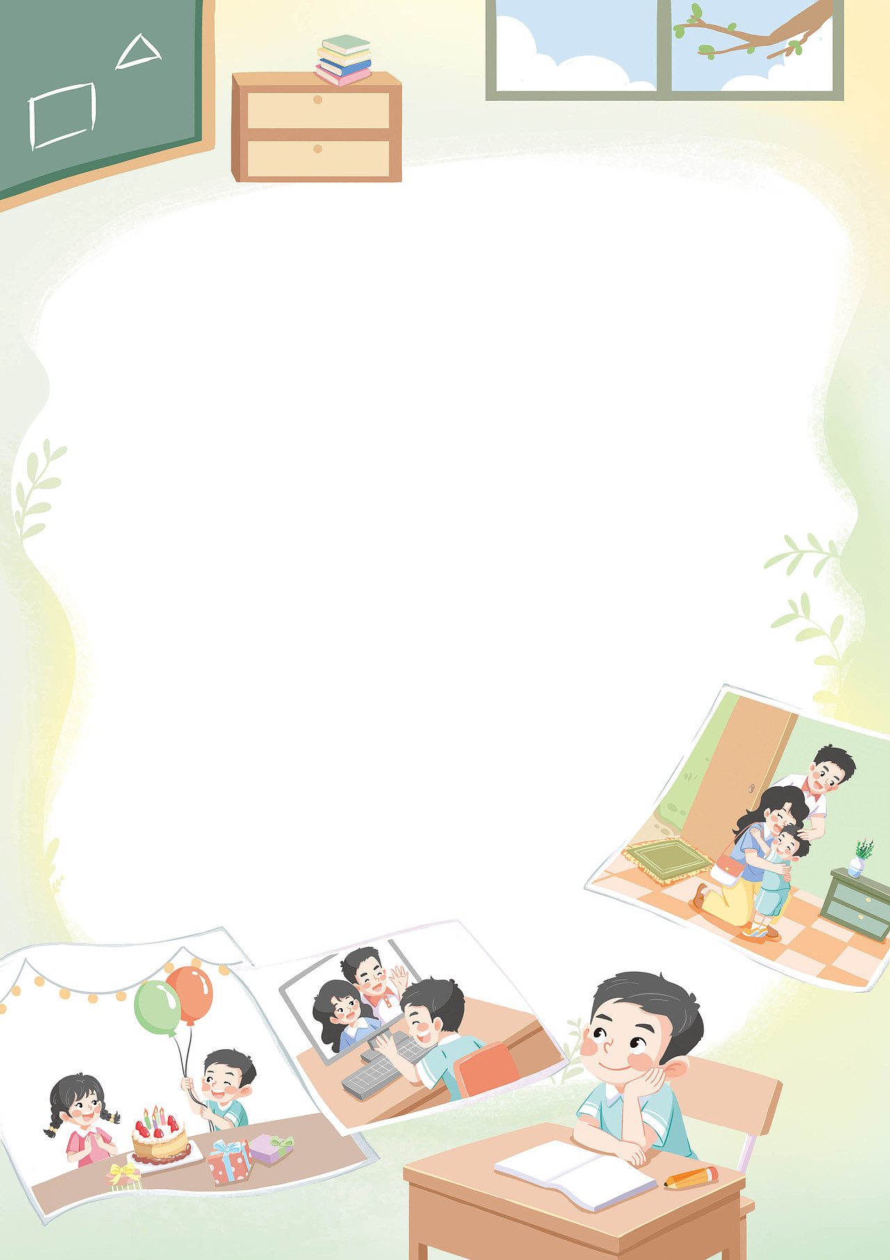 儿童杂志内页插画(已出版)