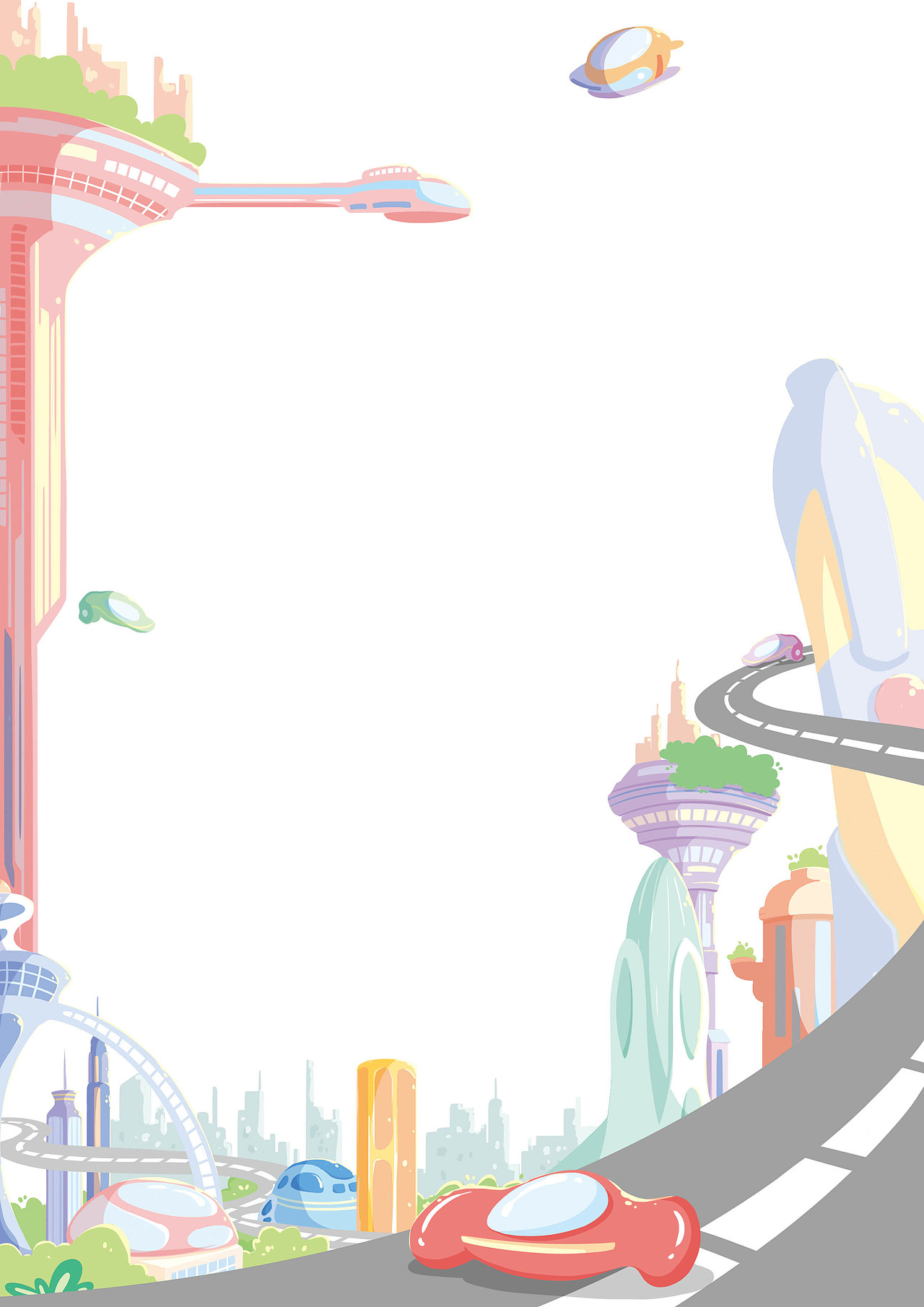 儿童杂志内页插画(已出版)