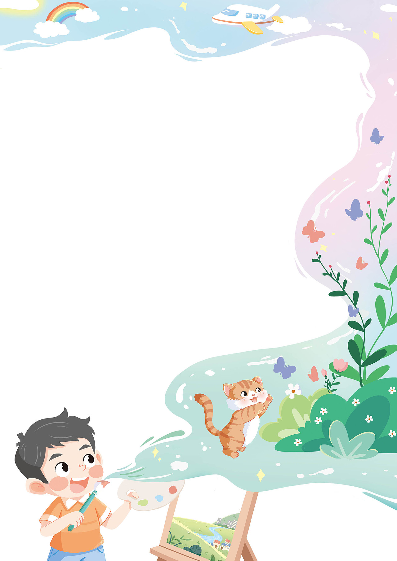 儿童杂志内页插画(已出版)