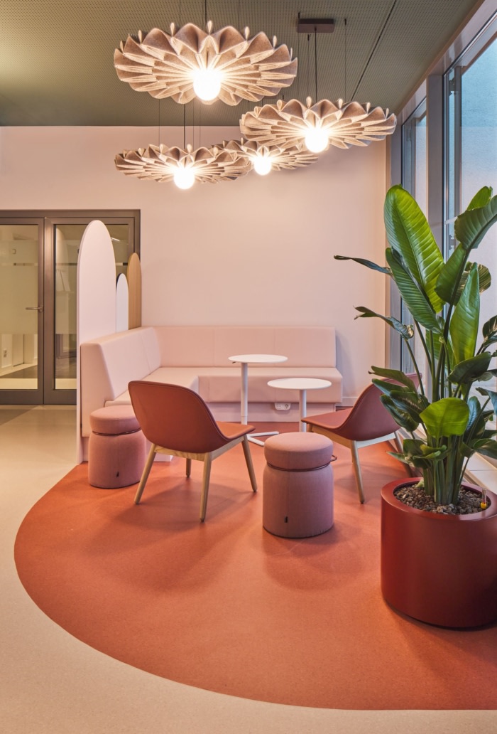 设计的目的是创造一个“餐厅” 为各种需求提供合适的环境