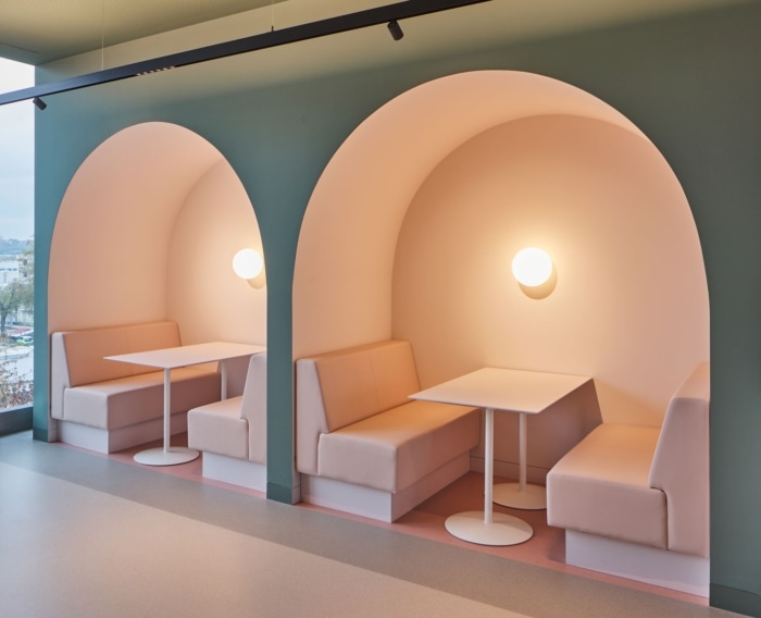 设计的目的是创造一个“餐厅” 为各种需求提供合适的环境