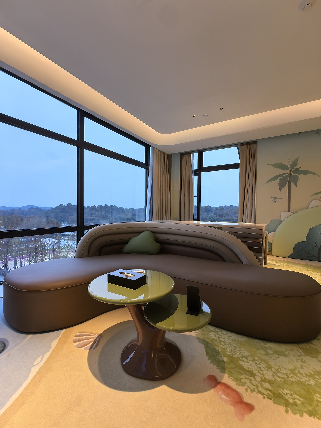 新余天沐酒店亲子房-龙影迷踪主题（图ZMzg0NDM0NzM2） - 商业空间设计 - 站酷设计师爱翼酒店设计原创素材 - 站酷ZCOOL