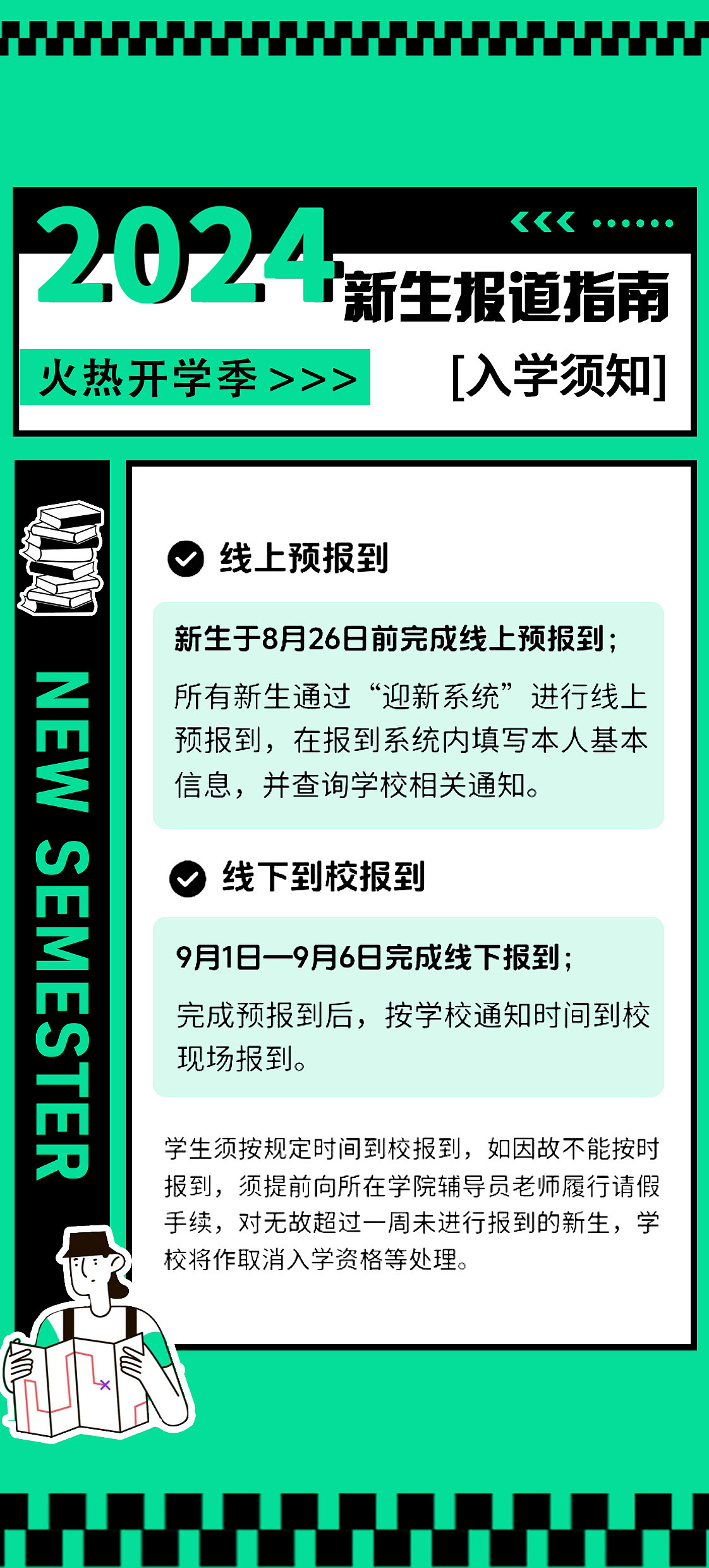 新生报道指南（图ZMzg0NDM1MTI4） - 书籍/画册 - 站酷设计师不是你的lelele原创素材 - 站酷ZCOOL