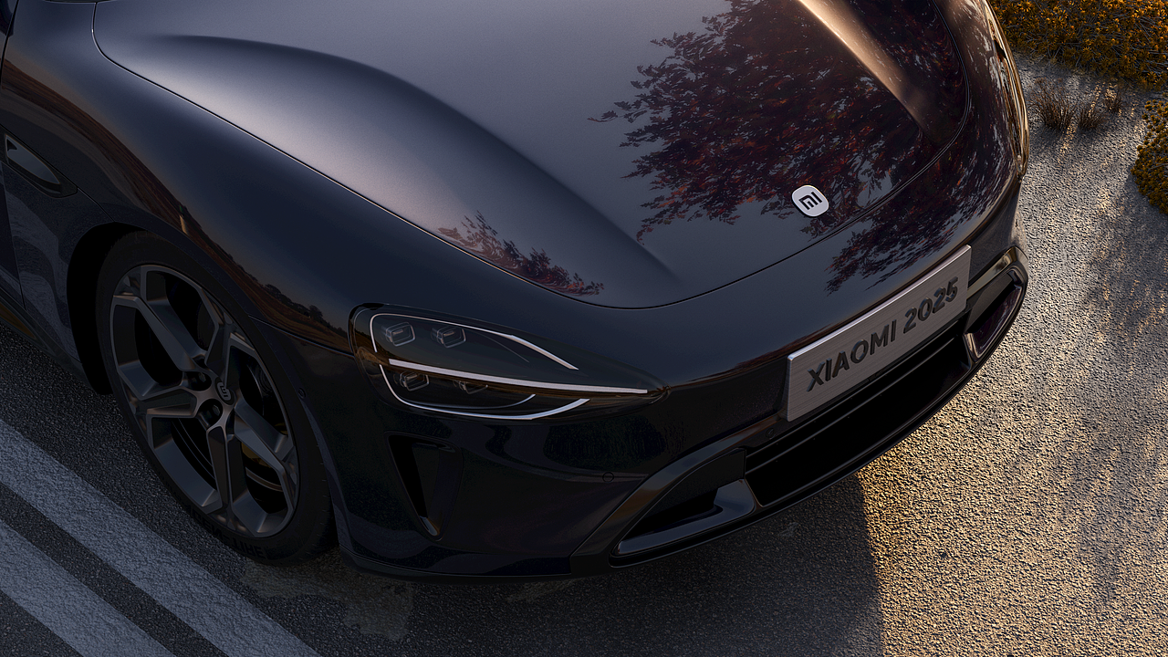 小米SU7 x 汽車(chē)渲染（圖ZMzg0NDM2MTQw） - 機(jī)械/交通 - 站酷設(shè)計(jì)師JOJO_魯智深原創(chuàng)素材 - 站酷ZCOOL