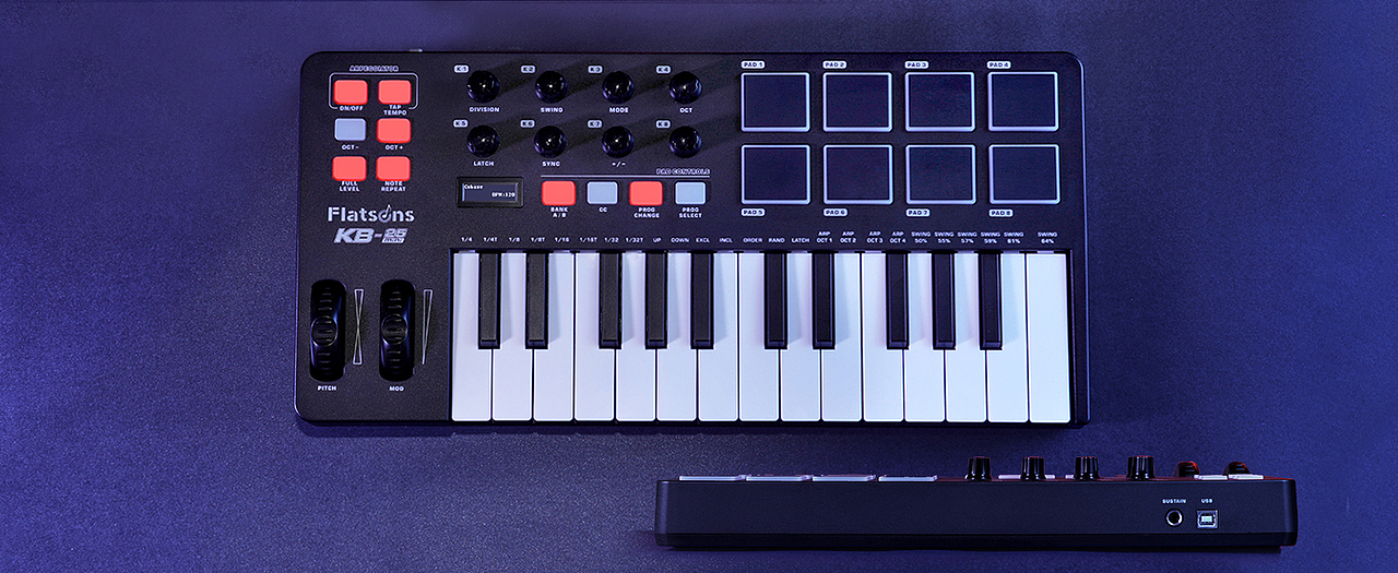 乐器键盘 亚马逊视觉设计|Flatsons X DongBai