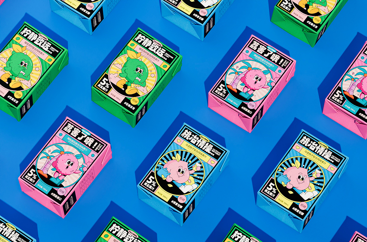 Valu Drink.果汁包装