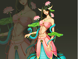 山海经拟人-角色设计