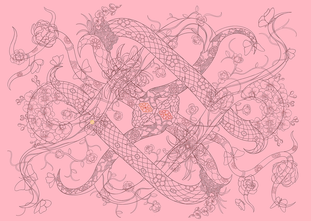 蛇年插画（图ZMzg0NDQ4ODU2） - 商业插画 - 站酷设计师湯汤原创素材 - 站酷ZCOOL