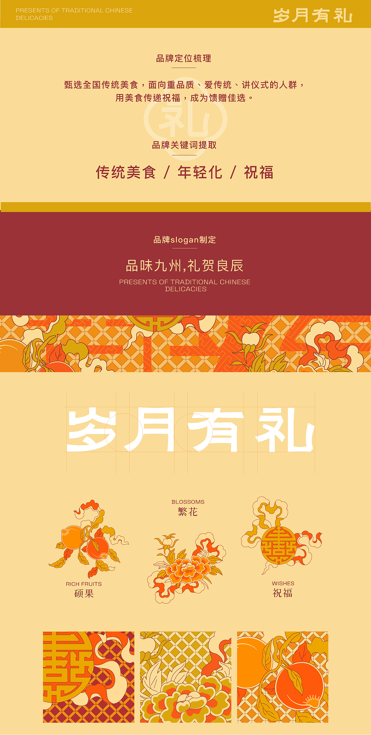 「岁月有礼」品牌全案设计（图ZMzg0NDUwMzI4） - 品牌 - 站酷设计师有调品牌设计原创素材 - 站酷ZCOOL