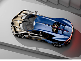 布加迪威龙渲染