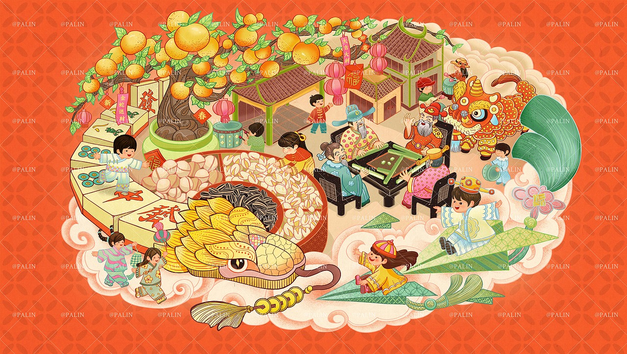 2025年蛇年春节 | 金蛇送财