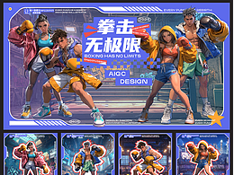 人物海报设计｜拳击无极限