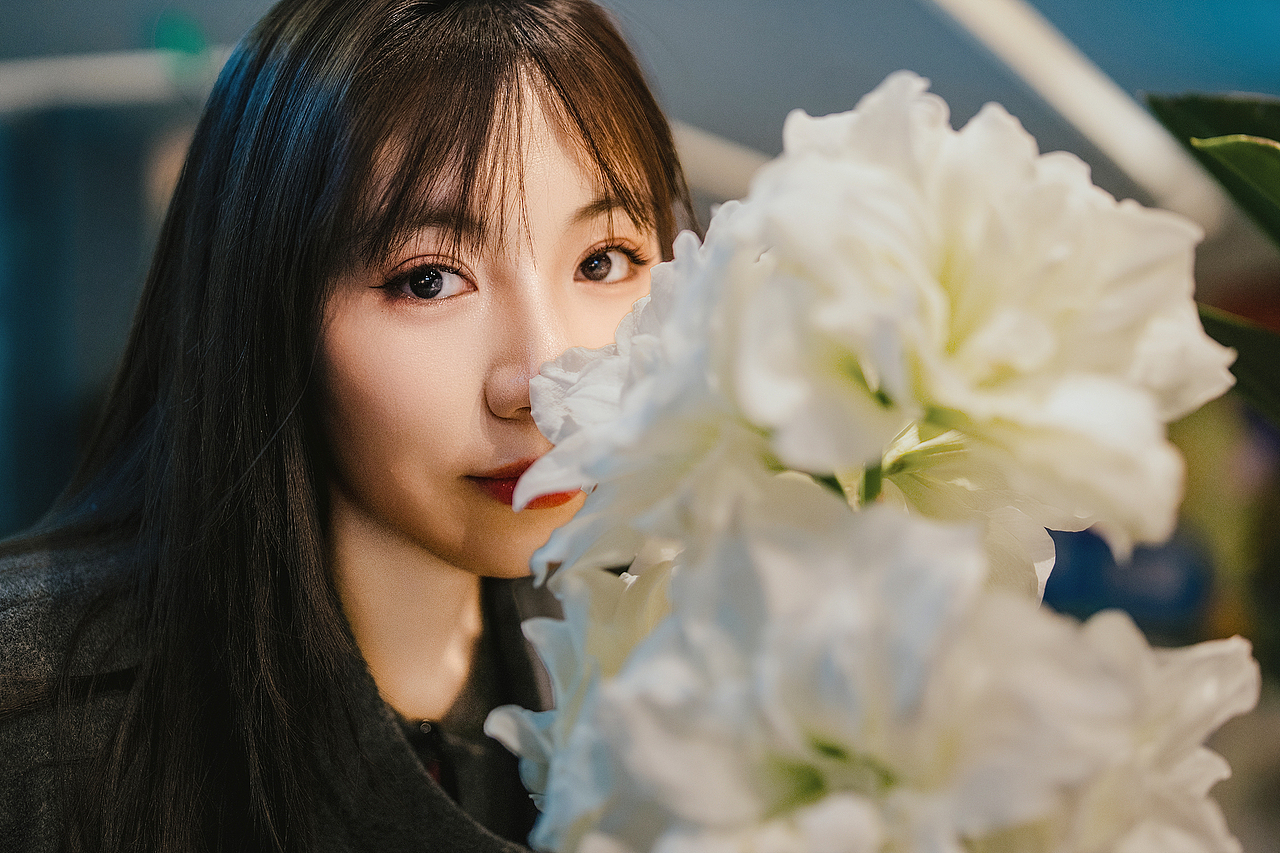 冬天，让我们靠近一点点：新春商场少女人像摄影（图ZMzg0NDY0NTc2） - 人像摄影 - 站酷设计师wangxj990原创素材 - 站酷ZCOOL