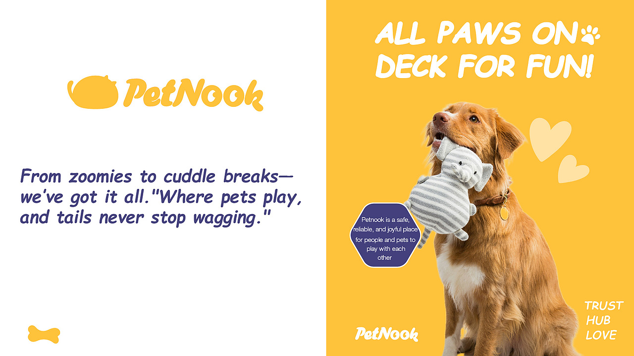 PetNook宠物品牌提案 逐浪派对（图ZMzg0NDY4NzYw） - 品牌 - 站酷设计师黑黄黑黄黑原创素材 - 站酷ZCOOL