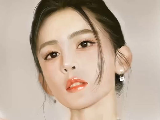 画一下，古力娜扎