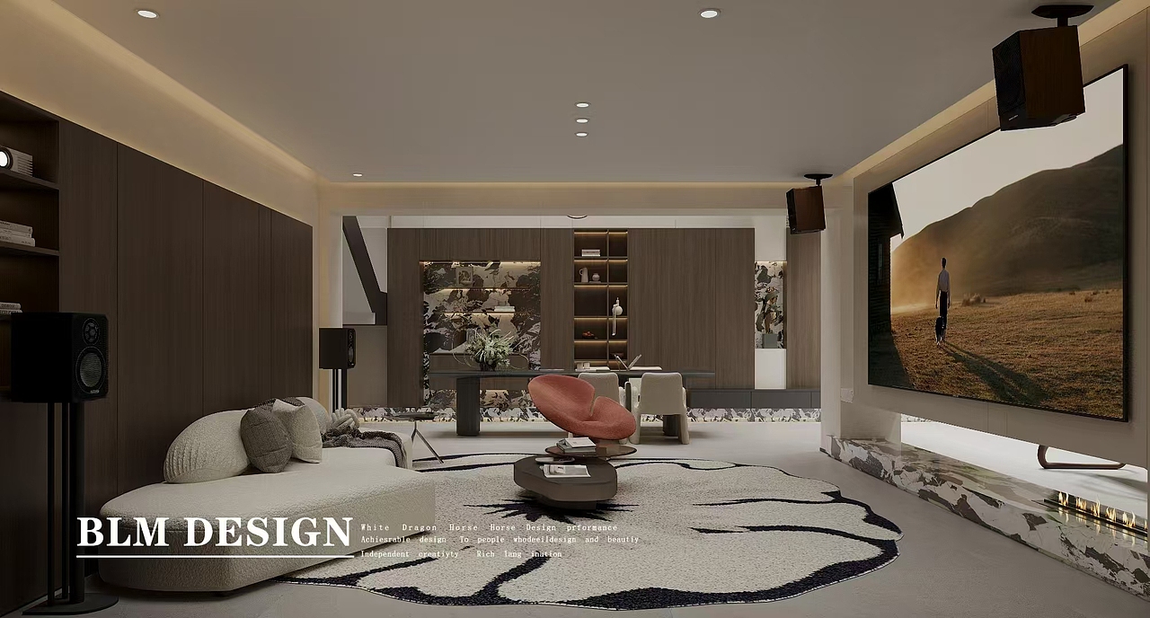 挑空别墅家装设计案例