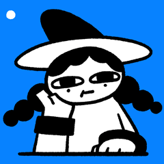 【表情包】小魔女日常第一弹（图ZMzg0NDgzOTQ4） - IP形象 - 站酷设计师炸毛苗仔原创素材 - 站酷ZCOOL