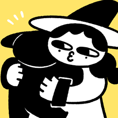 【表情包】小魔女日常第一弹（图ZMzg0NDgzOTgw） - IP形象 - 站酷设计师炸毛苗仔原创素材 - 站酷ZCOOL