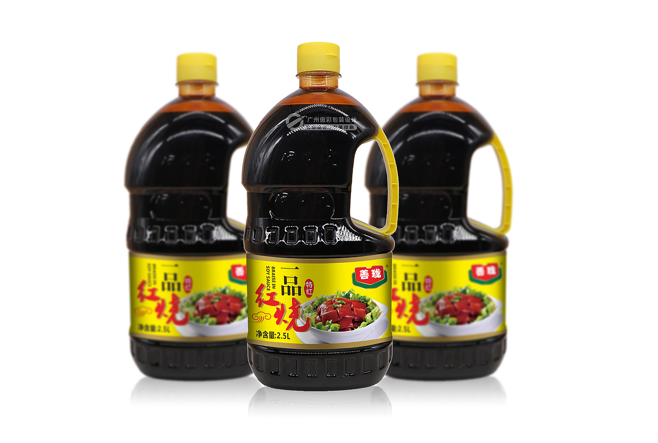 酱油包装设计老抽瓶贴设计生抽不干胶设计