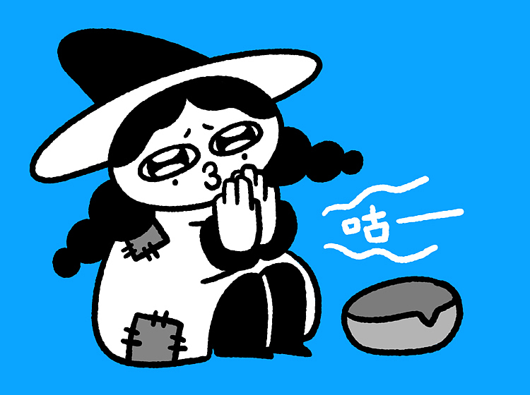 【表情包】小魔女上班手册（图ZMzg0NDg3MzEy） - IP形象 - 站酷设计师炸毛苗仔原创素材 - 站酷ZCOOL