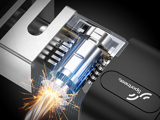 亚马逊产品渲染/自行车锁