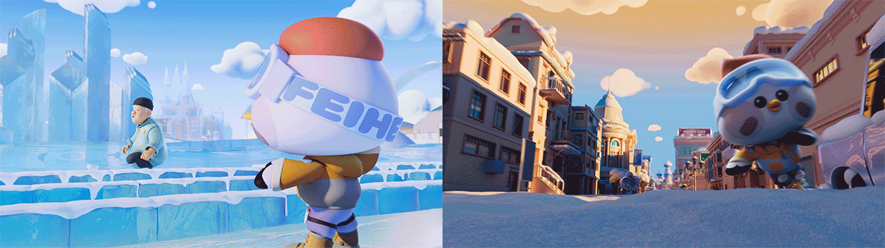 飞鹤官方IP亚冬会3D动画宣传片（图ZMzg0NDg4Njg0） - 动画/影视 - 站酷设计师KAZE_ANIMATION原创素材 - 站酷ZCOOL