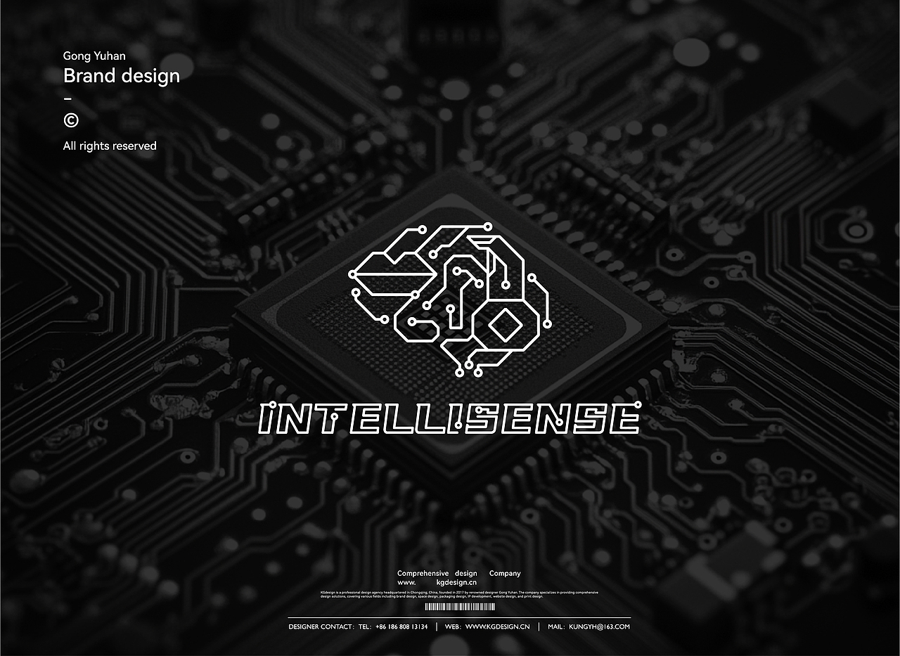 【我司案例】INTELLISENSE｜科技品牌logo设计（图ZMzg0NDkzOTA0） - Logo - 站酷设计师KGdesign原创素材 - 站酷ZCOOL