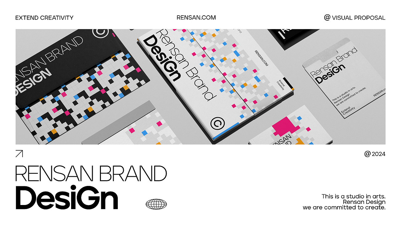 RENSAN工作室品牌全案|LOGO/VI/包装/品牌