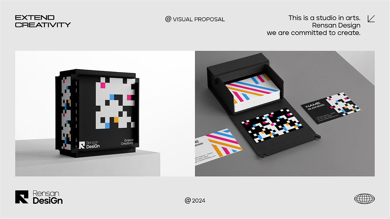 RENSAN工作室品牌全案|LOGO/VI/包装/品牌