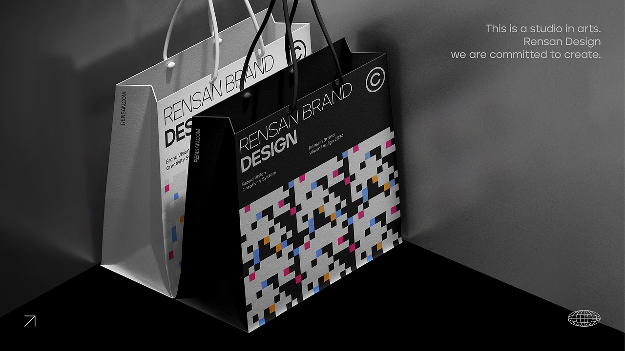 RENSAN工作室品牌全案|LOGO/VI/包装/品牌