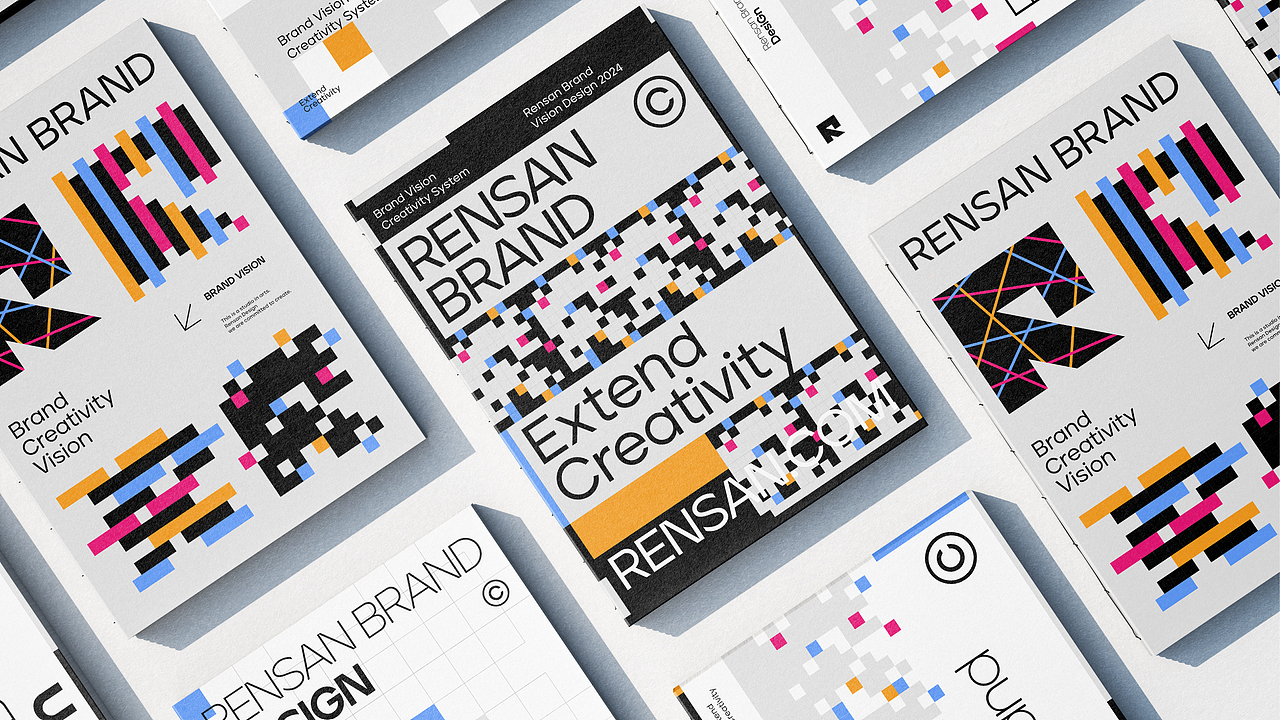 RENSAN工作室品牌全案|LOGO/VI/包装/品牌