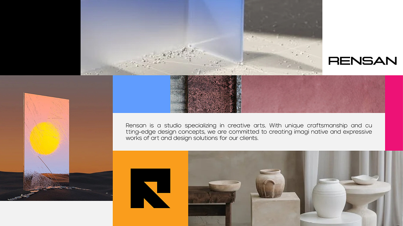 RENSAN工作室品牌全案|LOGO/VI/包装/品牌