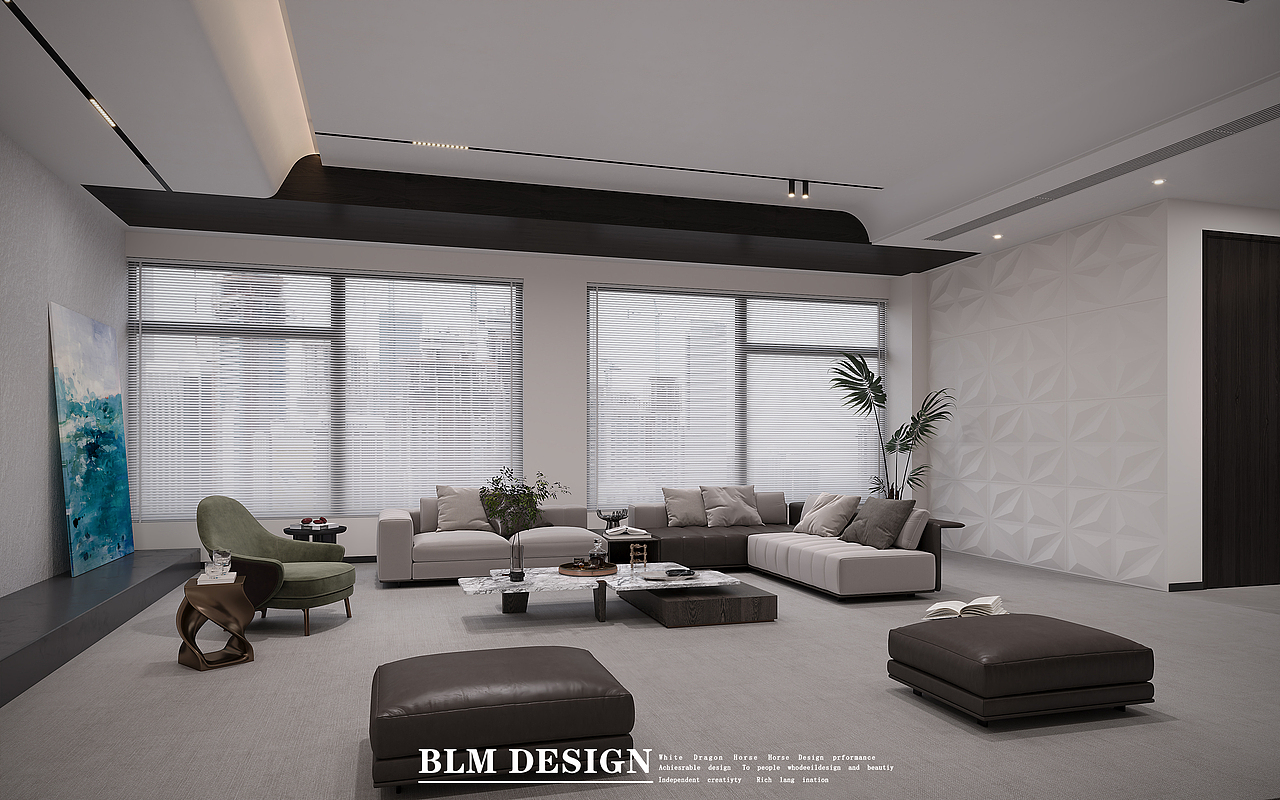 现代办公室装修案例分享