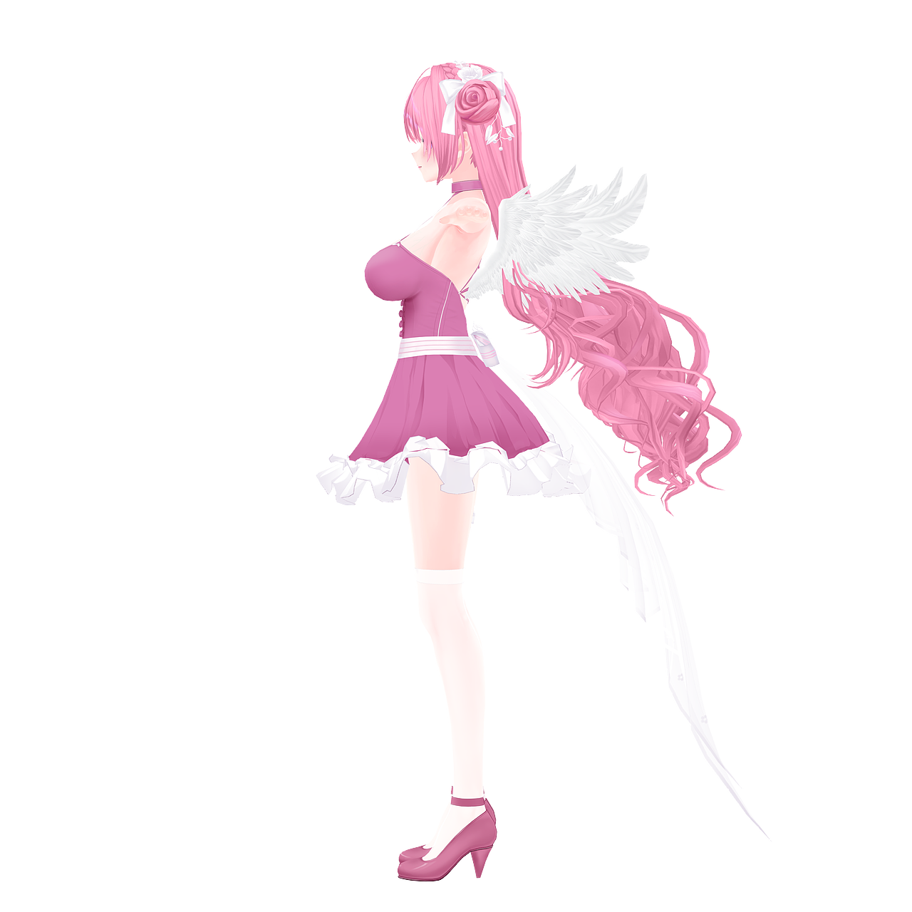 模型制作-胜利女神NIKKE桃乐丝皮肤