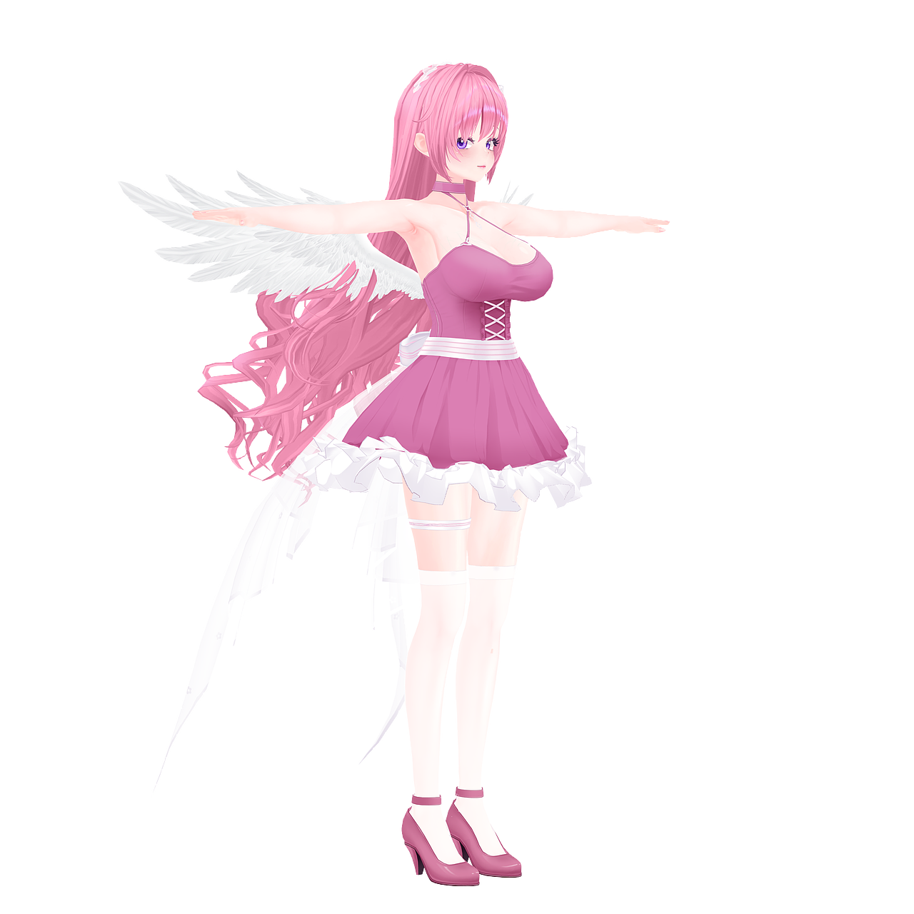 模型制作-胜利女神NIKKE桃乐丝皮肤