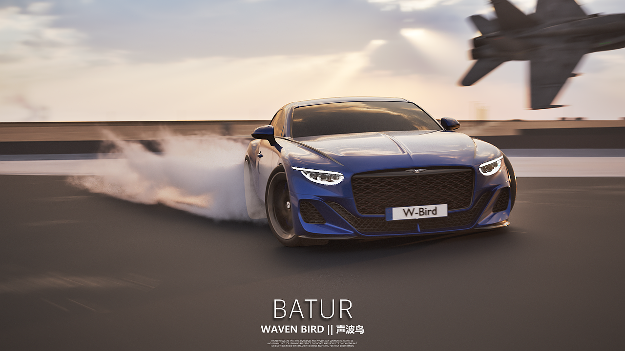 宾利 BATUR FULL CGI 动态片段制作