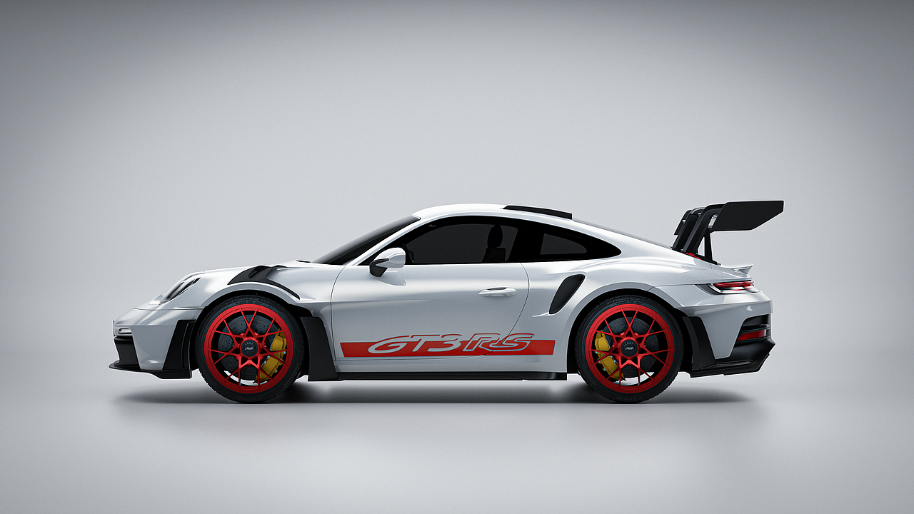 汽车渲染|911GT3RS（图ZMzg0NTIxODM2） - 机械/交通 - 站酷设计师我先守会家原创素材 - 站酷ZCOOL